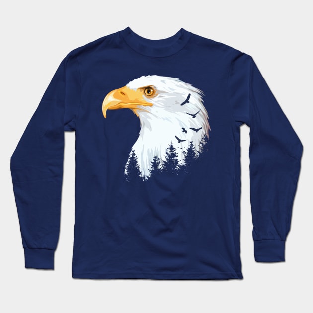 Where Eagles Dare Long Sleeve T-Shirt by Artizan